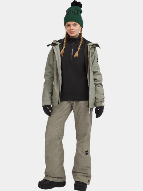 O'Neill FWC'Cruz Melange Snow Pants női sínadrág oliva színben 5