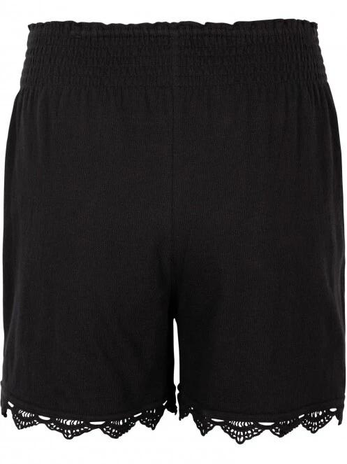 O'Neill Ava Smocked Shorts női rövidnadrág fekete színben 6