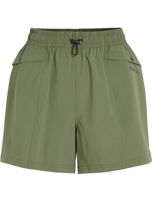 O'Neill Trvlr Stretch Shorts női rövidnadrág zöld színben 6