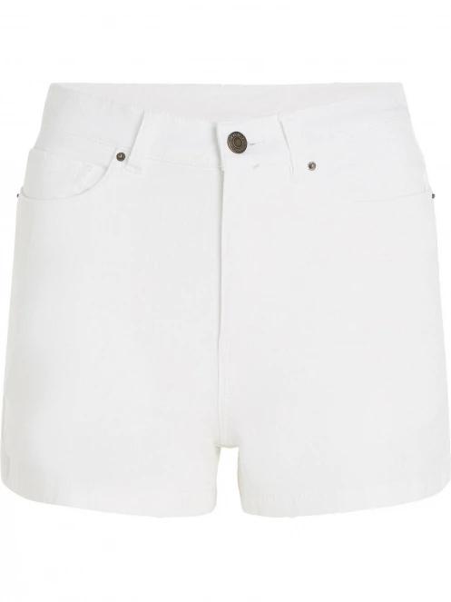 O'Neill Essentials  Stretch 5 Pkt Shorts női rövidnadrág fehér színben 6