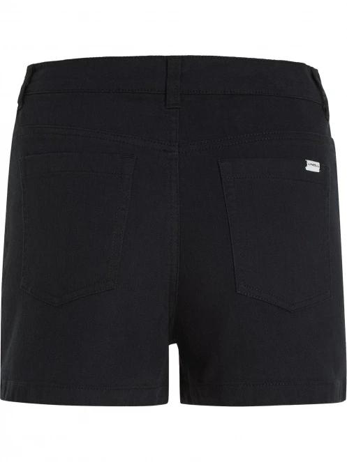 O'Neill Essentials  Stretch 5 Pkt Shorts női rövidnadrág fekete színben 7