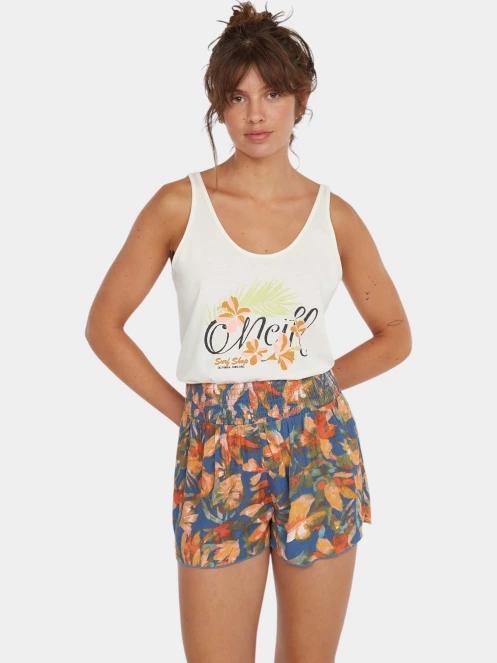 O'Neill Johnny Smocked Waist Shorts női rövidnadrág multikolor színben 2