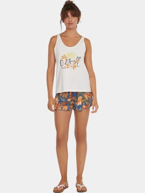 O'Neill Johnny Smocked Waist Shorts női rövidnadrág multikolor színben 4