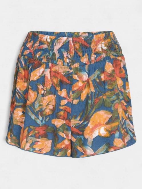 O'Neill Johnny Smocked Waist Shorts női rövidnadrág multikolor színben 6
