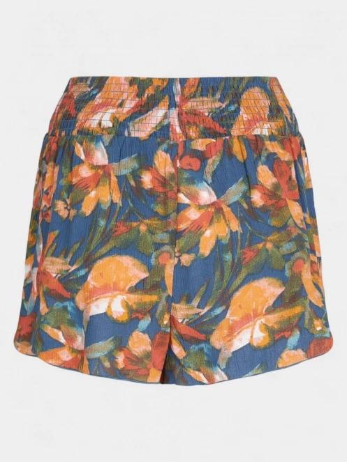 O'Neill Johnny Smocked Waist Shorts női rövidnadrág multikolor színben 7