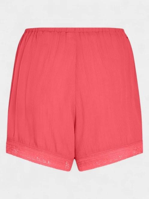 O'Neill Essentials Embroidery Shorts női rövidnadrág rózsaszín színben 7