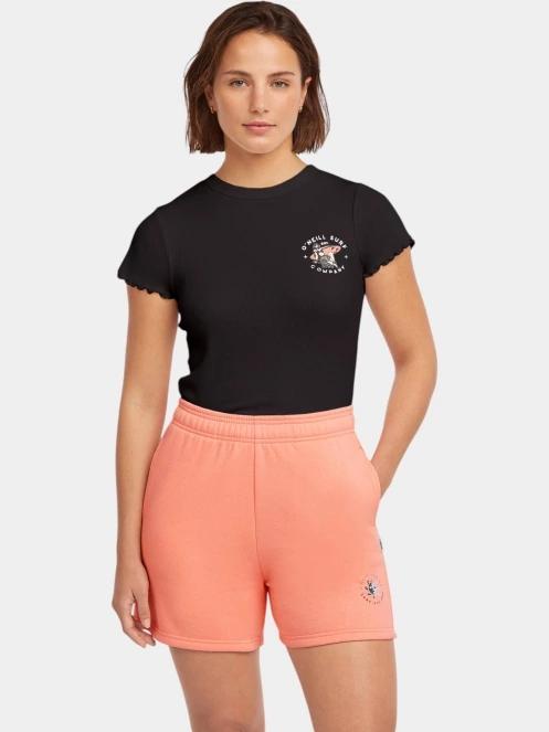 O'Neill O'Neill Summer Musthave Sweatshorts női tréning rövidnadrág narancssárga színben 2