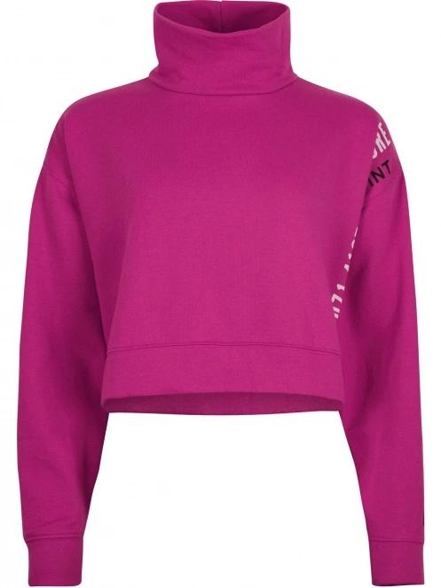O'Neill Progressive Mock Neck Sweat női pulóver magenta színben 7