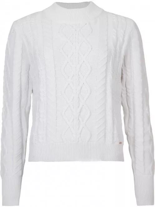 O'Neill Cable Knit Pullover női kötött pulóver fehér színben 5