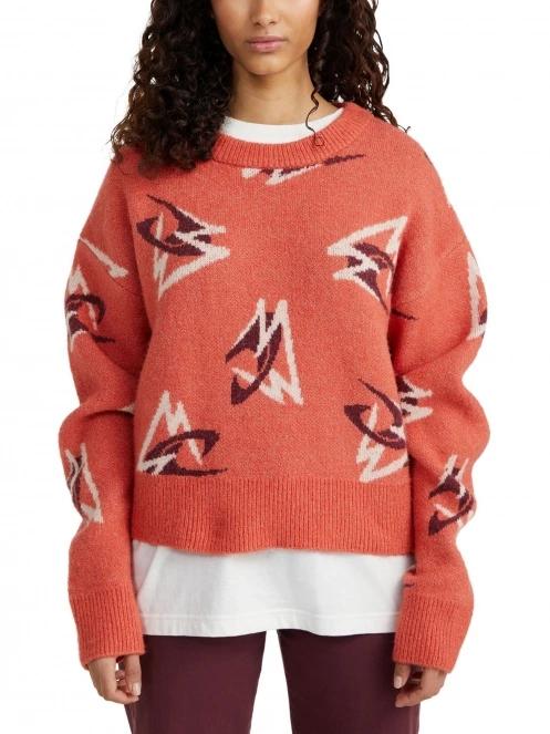 O'Neill Anchorage Knit Pullover női kötött pulóver piros színben 2