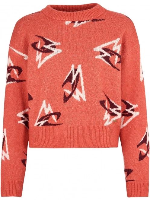 O'Neill Anchorage Knit Pullover női kötött pulóver piros színben 6