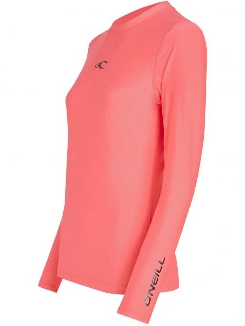 O'Neill Essentials Bidart  Skin L/Slv női hosszú ujjú lycra piros színben 7