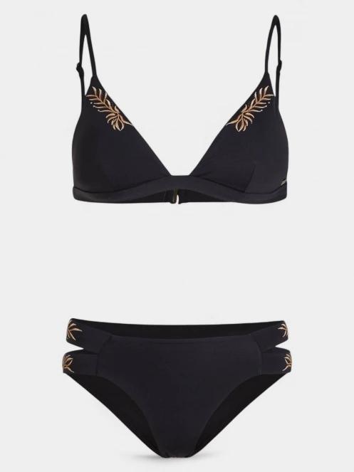 O'Neill Sea Side Boulder Embroidery Bikini Set női bikini fekete színben 6