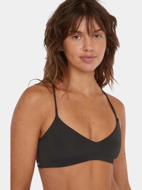O'Neill Huntington Bralette Top női bikini felső fekete színben 5
