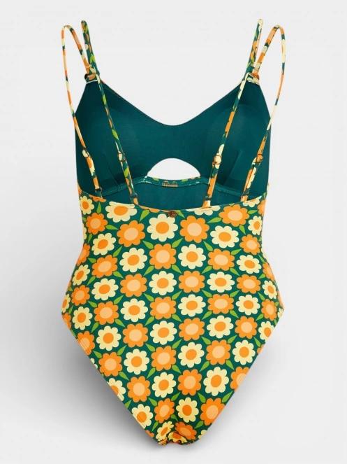 O'Neill O'Riginals Swimsuit női fürdőruha zöld színben 8