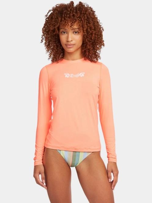 O'Neill O'Neill Skins L/Slv női hosszú ujjú lycra narancssárga színben 2