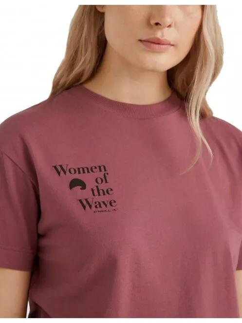 O'Neill Women Of The Wave T-Shirt női rövid ujjú póló lila színben 4