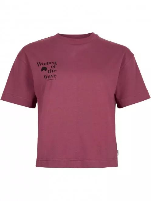 O'Neill Women Of The Wave T-Shirt női rövid ujjú póló lila színben 5