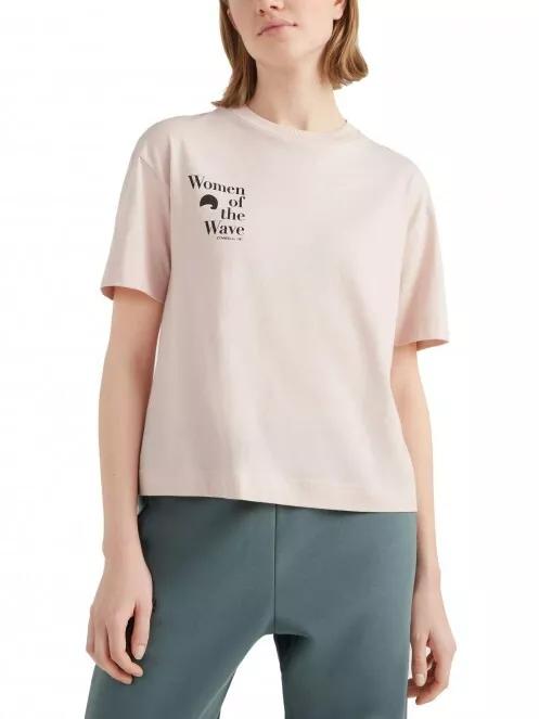 O'Neill Women Of The Wave T-Shirt női rövid ujjú póló rózsaszín színben 2