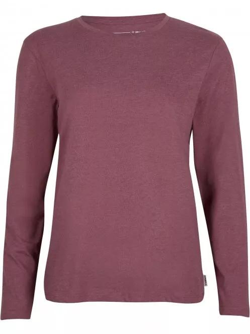 O'Neill Essential T-Shirt L/Slv női hosszú ujjú póló lila színben 2