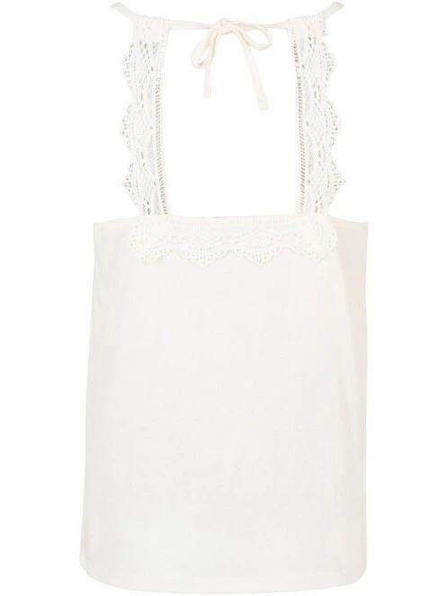 O'Neill Ava Lace Tank női ujjatlan póló fehér színben 3