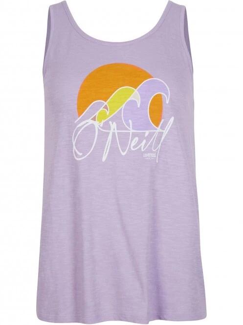 O'Neill Luana Graphic Tank Top női ujjatlan póló lila színben 6