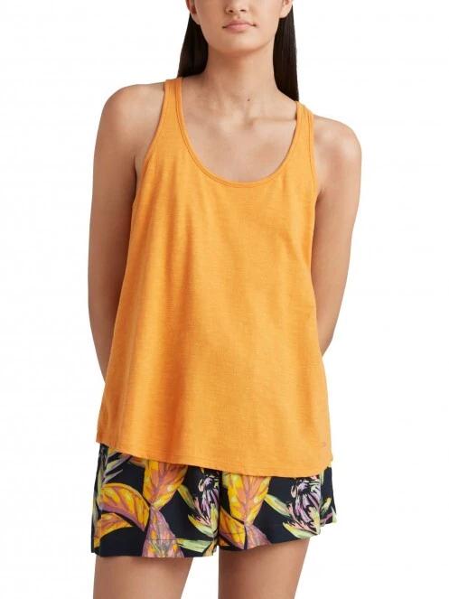 O'Neill Ella Button Back Tank Top női ujjatlan póló narancssárga színben 2