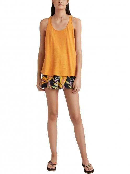O'Neill Ella Button Back Tank Top női ujjatlan póló narancssárga színben 5