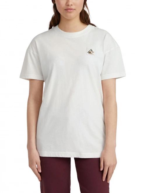 O'Neill Mountain Long T-Shirt női rövid ujjú póló fehér színben 2