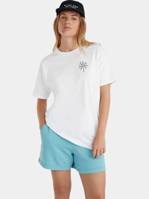 O'Neill O'Neill Beach Vintage High On Tides Tshirt női rövid ujjú póló fehér színben 2