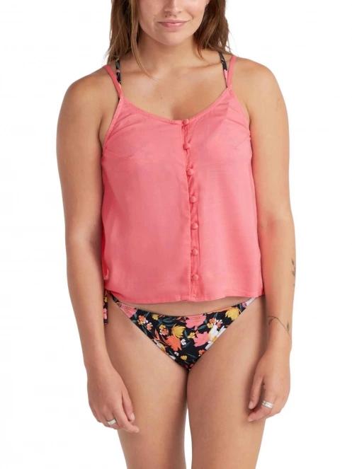 O'Neill Tiare Woven Tank Top női top rózsaszín színben 2