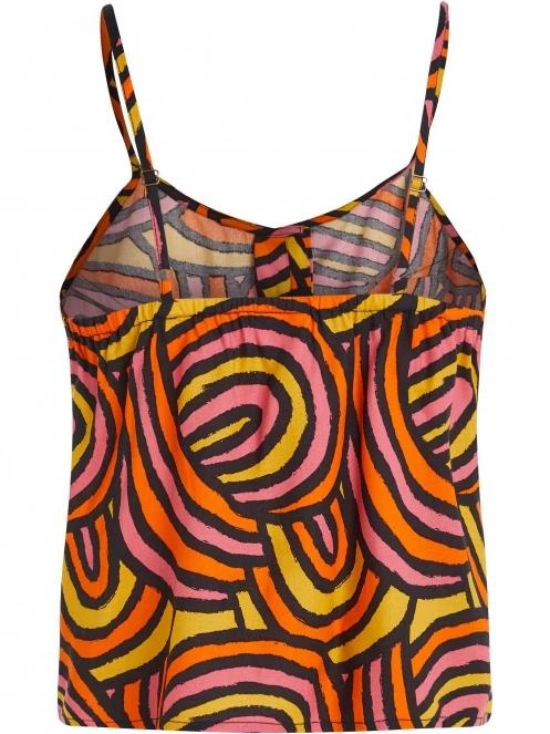 O'Neill Tiare Woven Tank Top női top multikolor színben 7