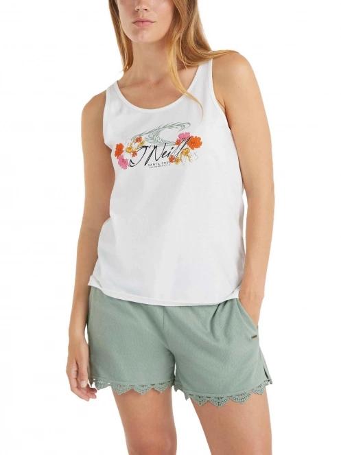 O'Neill Luana Graphic Tank Top női tank top fehér színben 2