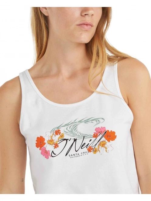 O'Neill Luana Graphic Tank Top női tank top fehér színben 5