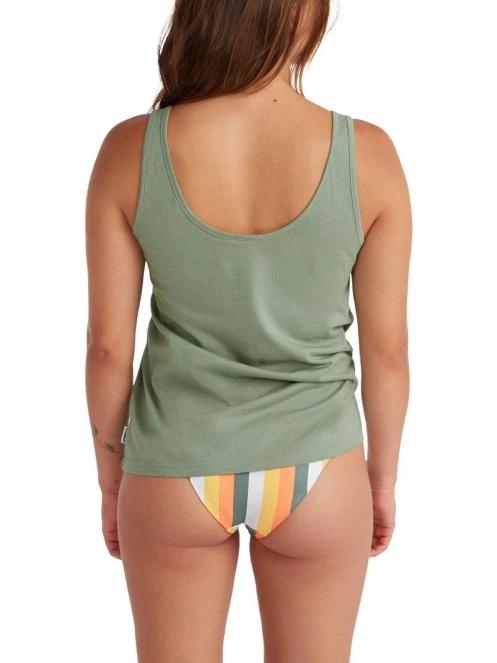 O'Neill Luana Graphic Tank Top női tank top zöld színben 3