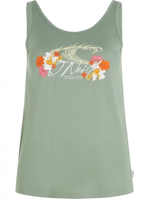 O'Neill Luana Graphic Tank Top női tank top zöld színben 6
