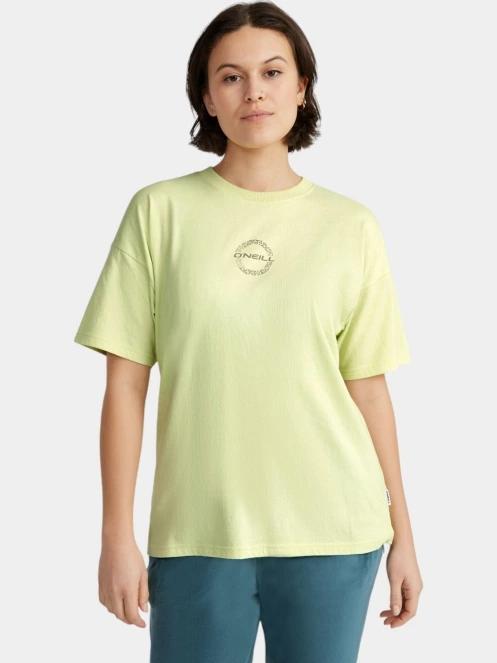 O'Neill O'Neill TRVLR Sereis Back Graphic T-Shirt női rövid ujjú póló zöld színben 2