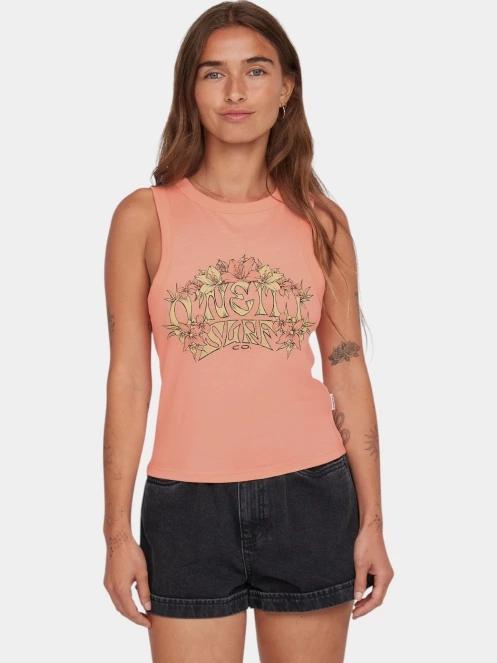 O'Neill Summer Must Haves Graphic Tank Top női tank top rózsaszín színben 2