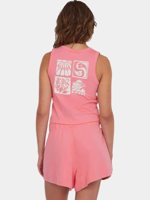 O'Neill Wow Tanktop női tank top rózsaszín színben 4