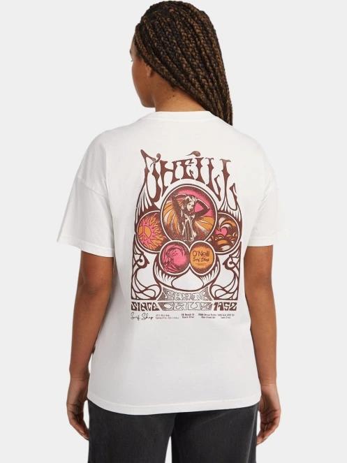 O'Neill O'Riginals Back Print T-Shirt női rövid ujjú póló fehér színben 3