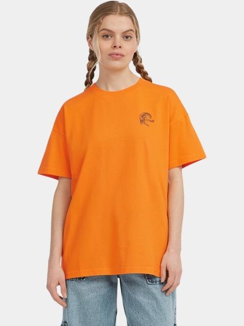 O'Neill O'Riginals Back Print T-Shirt női rövid ujjú póló narancssárga színben 2