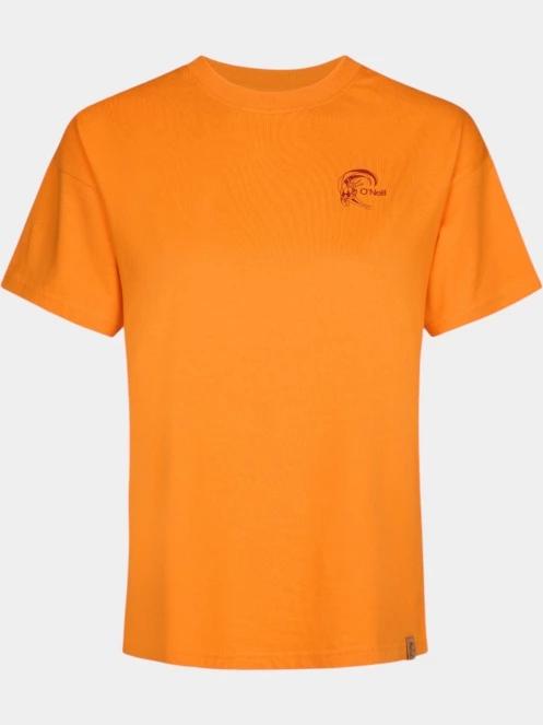 O'Neill O'Riginals Back Print T-Shirt női rövid ujjú póló narancssárga színben 6