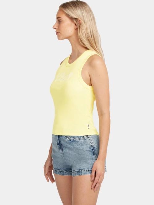 O'Neill O'Neill Rib Tanktop női tank top sárga színben 4