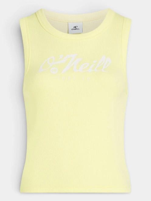 O'Neill O'Neill Rib Tanktop női tank top sárga színben 6