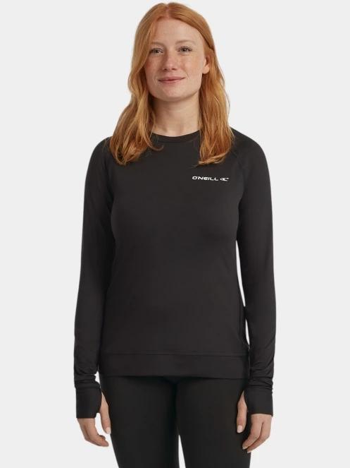 O'Neill Baselayer Top női aláöltöző felső fekete színben 2