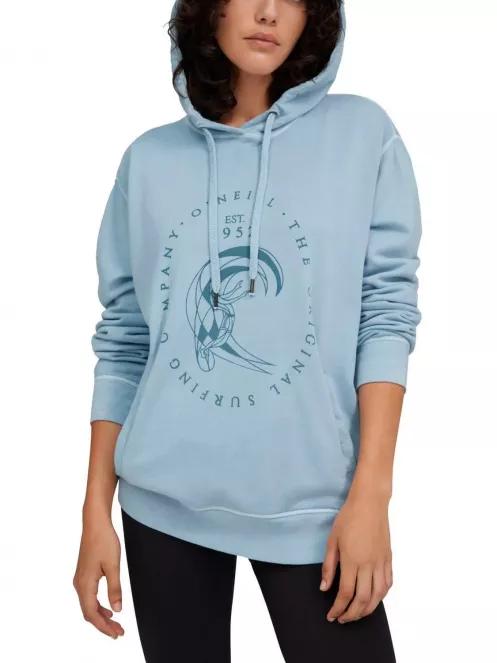 O'Neill LW Beach Wash Sweat Hoody női kapucnis pulóver kék színben 2