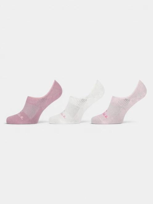 O'Neill O'Neill Unisex Footies Socks 3-Pack női titokzokni rózsaszín színben 2
