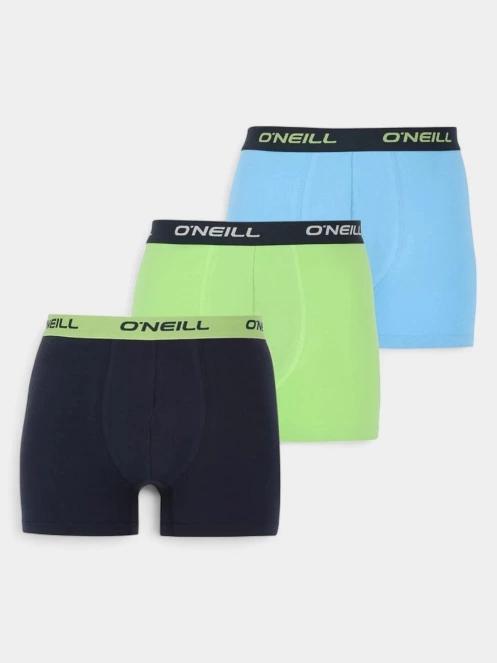 O'Neill O'Neill Men Boxershorts Uni 3-Pack férfi alsónadrág sötétkék színben 2
