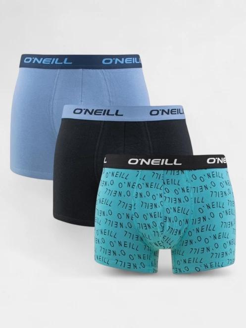 O'Neill O'Neill Men Boxershorts Wave 3-Pack férfi alsónadrág zöld színben 2