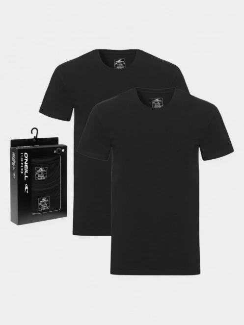 O'Neill O'Neill Men T Shirt Uni 2-Pack férfi rövid ujjú póló sötétkék színben 2